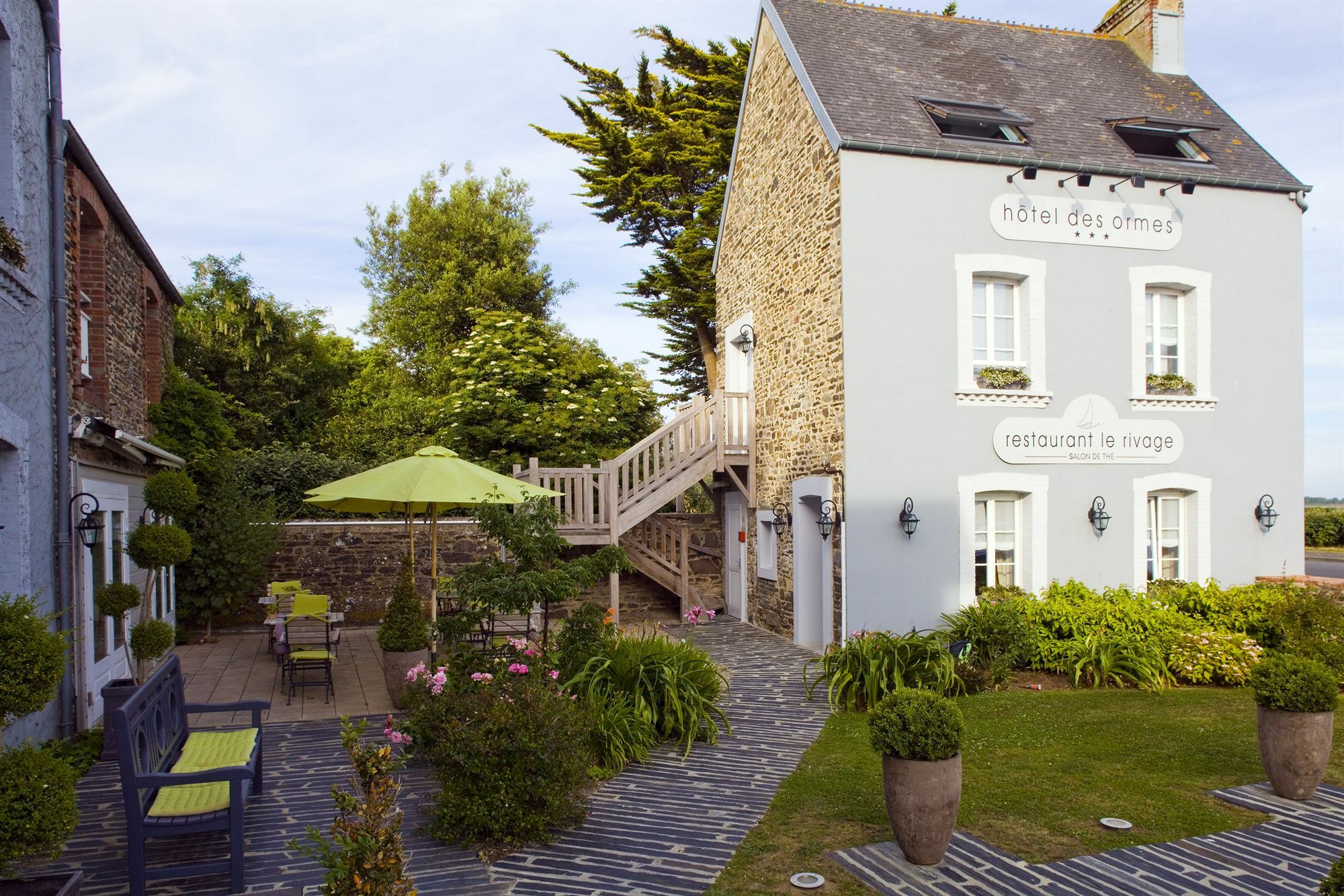 Relais Du Silence Hotel Restaurant Les Ormes Barneville-Carteret Εξωτερικό φωτογραφία